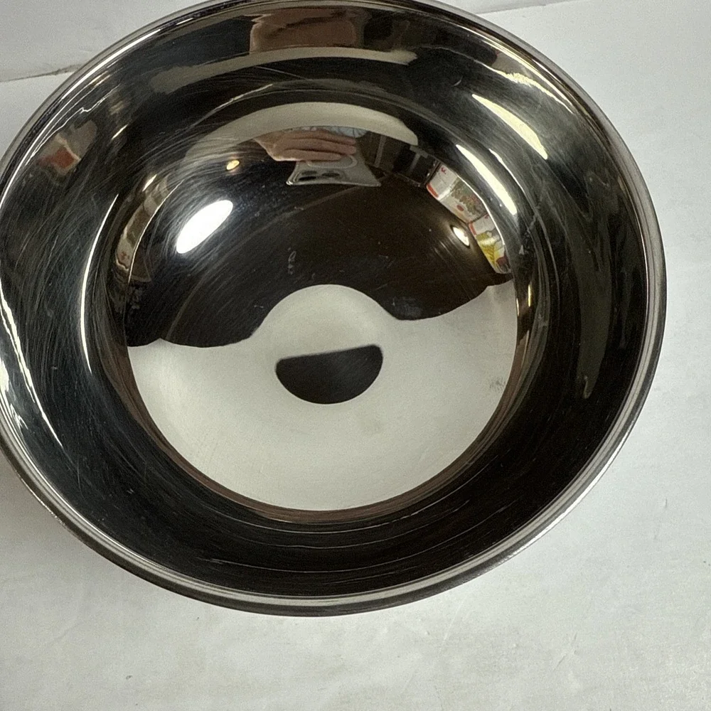 Bowlz Metal ice cream bowl 16 ounce cold‎ & hot stainless steel One White